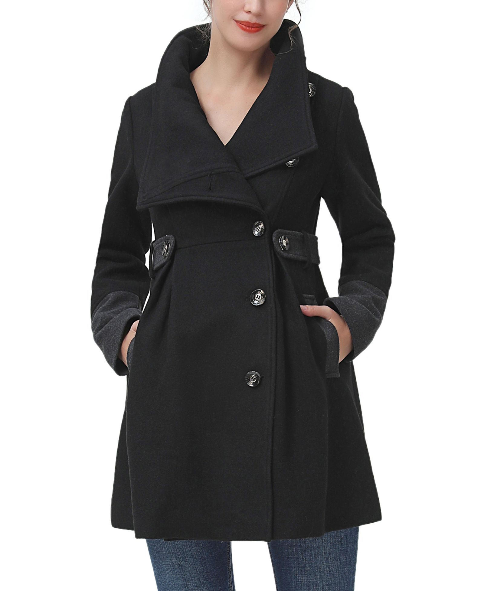 Пальто kimi + kai Maternity Harper Wool