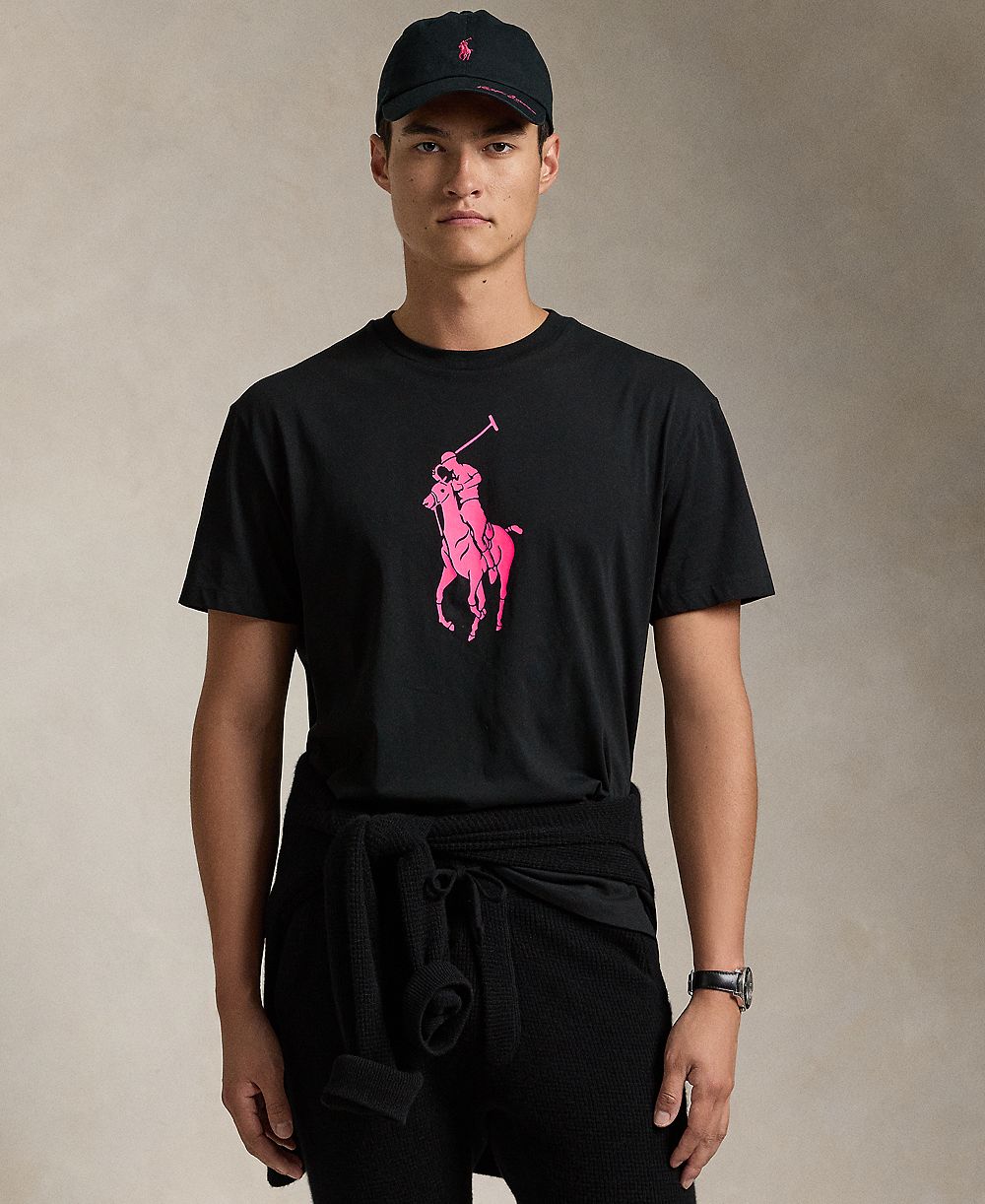 Polo Ralph Lauren Унисекс футболка из джерси Pink Pony Classic-Fit