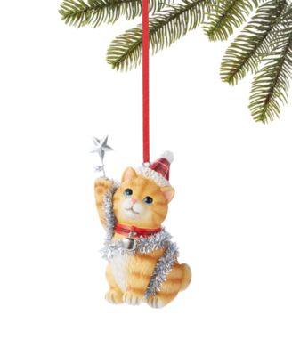 Украшение Holiday Lane Оранжевый кот