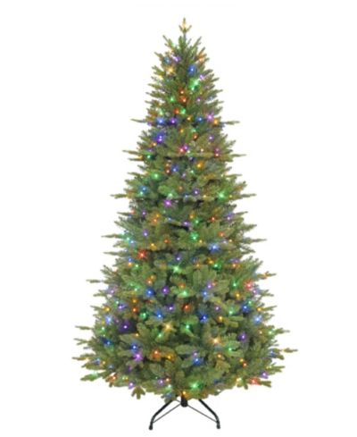 Puleo елочка Colchester Pine 7.5ft с подсветкой, 2336 кончиков ветвей и 500 разноцветных LED Lights