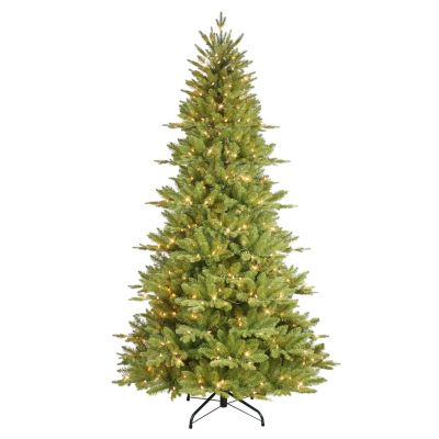 Искусственная рождественская елка Puleo 7.5' Pre-Lit Holiday Toile