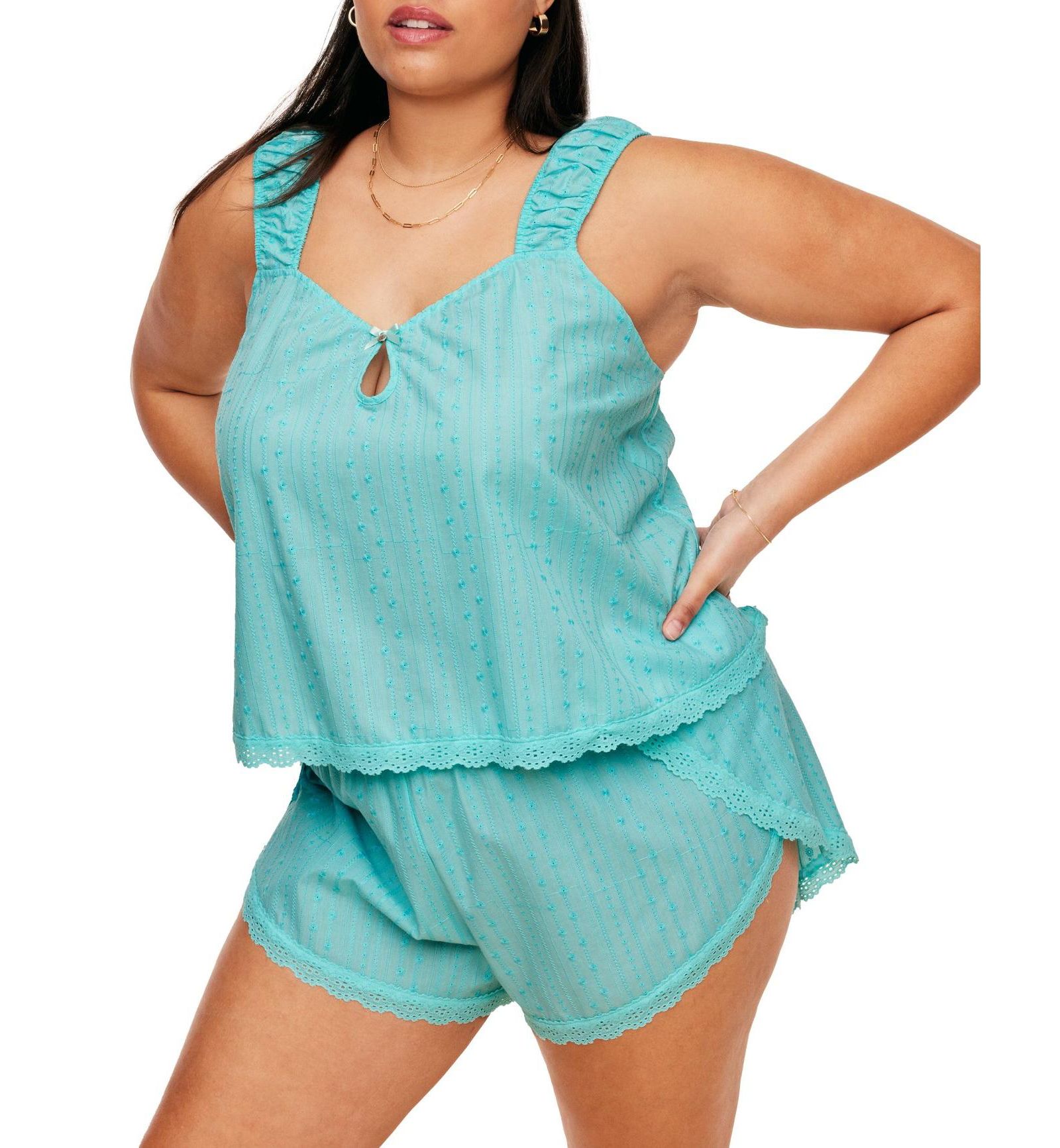 Adore Me Women's Christabel Pajama Cami & Shorts Set
