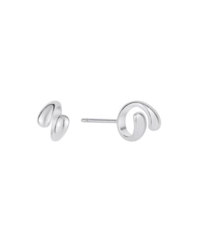 Серьга-держатель для серебряных наушников And Now this Silver Plated Ear bud Holder