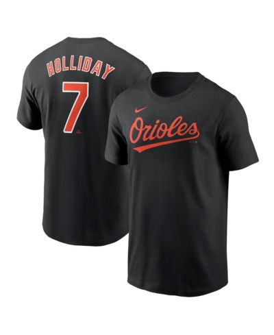 Мужская футболка Nike Black Baltimore Orioles Jackson Holliday Fuse