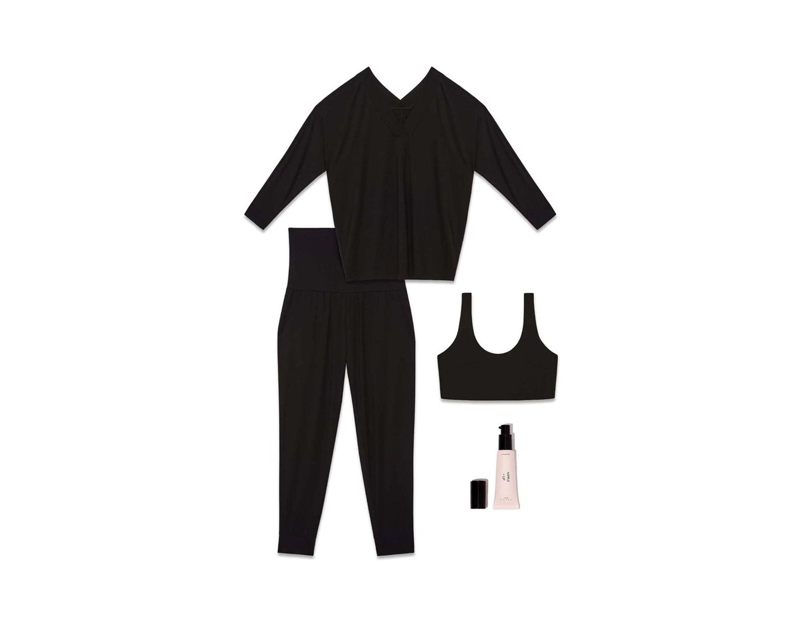 HATCH Collection Essential Hospital Departure Gift Set-Includes Visitor Top, Over/Under Easy Pant, Skin to Skin Bra, Nipple+Lip