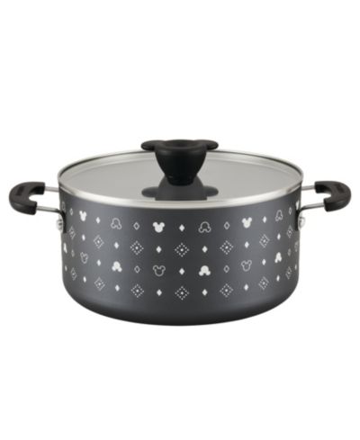 Farberware Disney Monochrome 5.5 Quart Ceramic Nonstick Stockpot with Lid