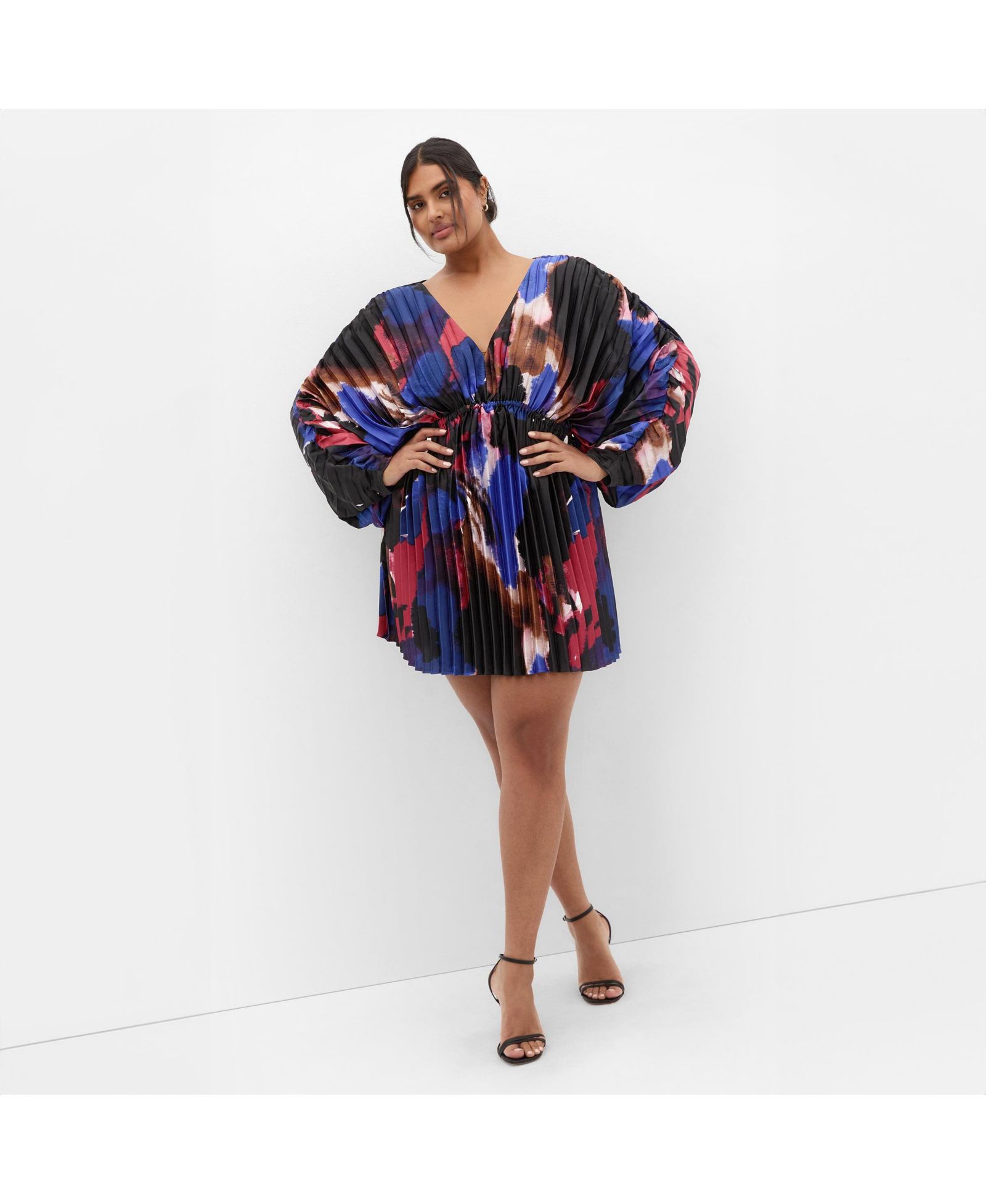 CITY CHIC Plus Size Chloe Мини-платье с геометрическим принтом