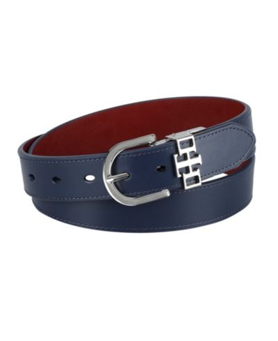 Tommy Hilfiger Женский реверсивный пояс-держатель TH Monogram 2-In-1