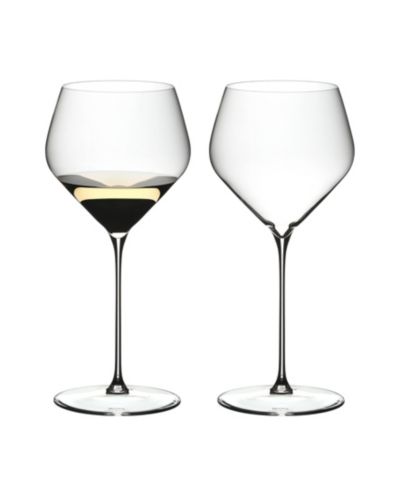 Riedel Veloce Chardonnay Wine Glasses, Set of 2