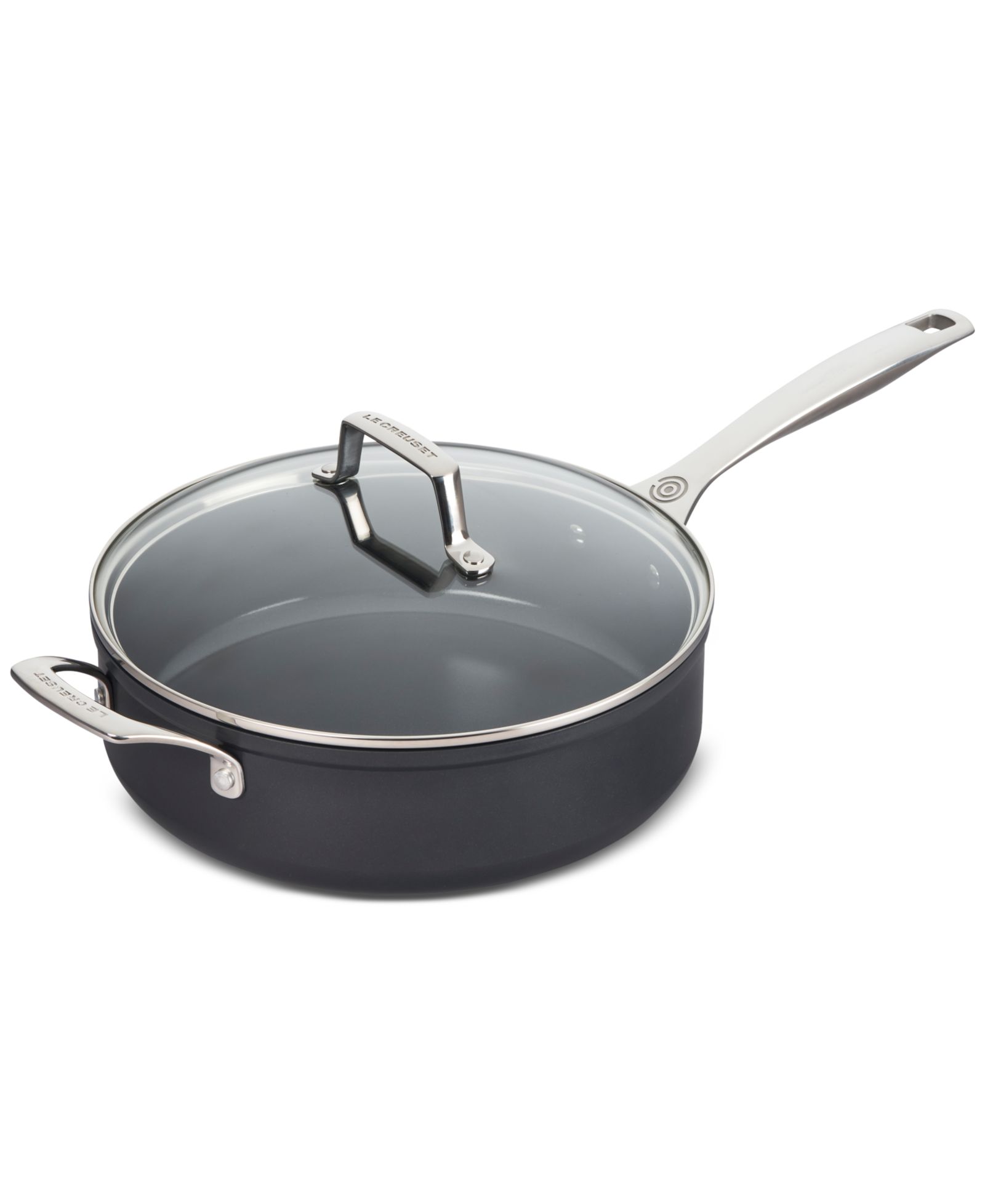 Сковорода Le Creuset Essential Nonstick Ceramic 4.25-Qt. с Glass Lid