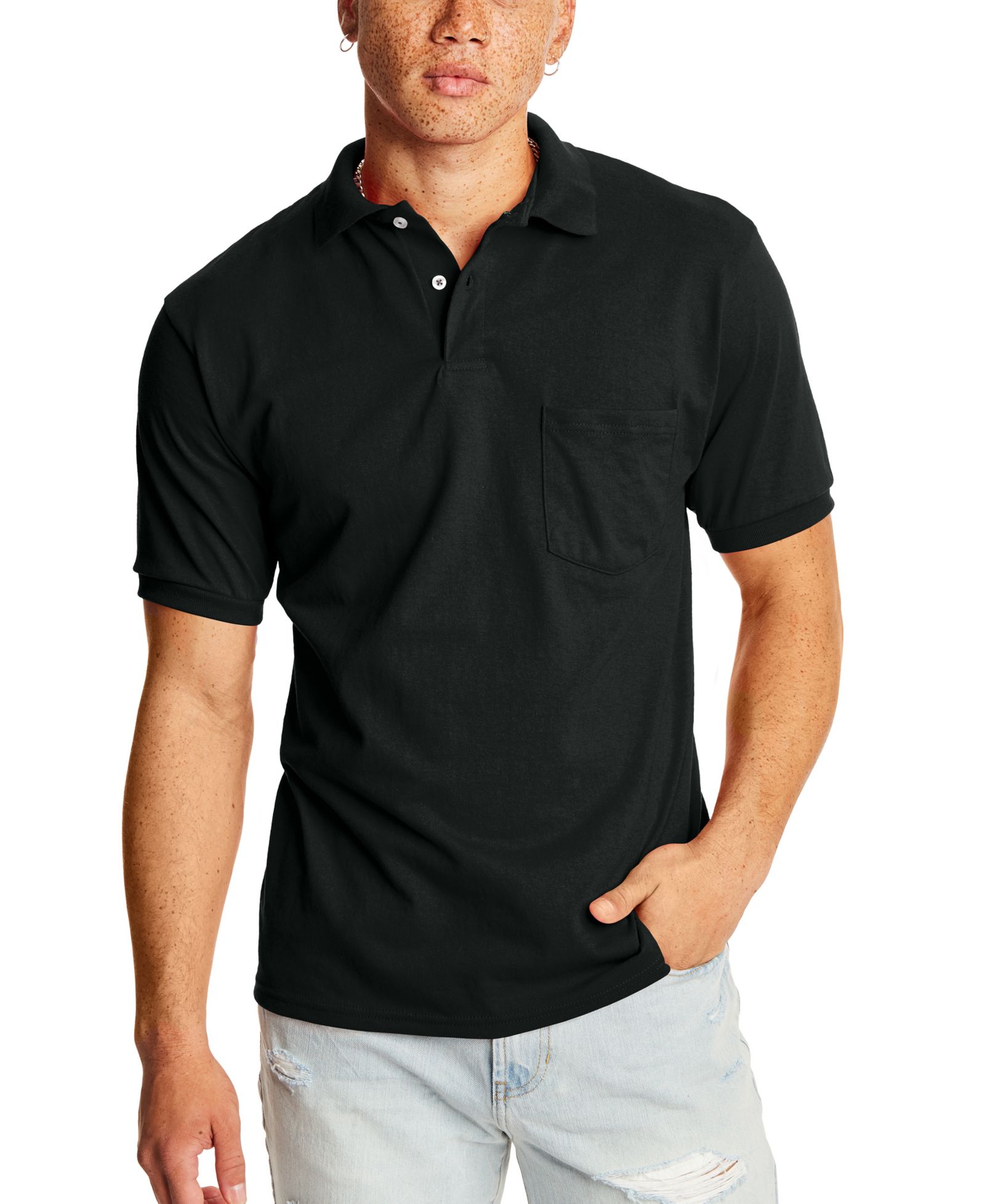 Мужские поло Hanes EcoSmart, 2 шт