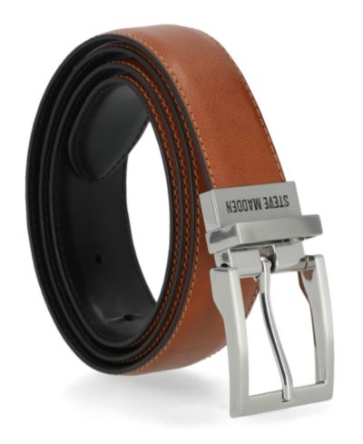 Steve Madden ремень Modern Edge Stitch 35mm