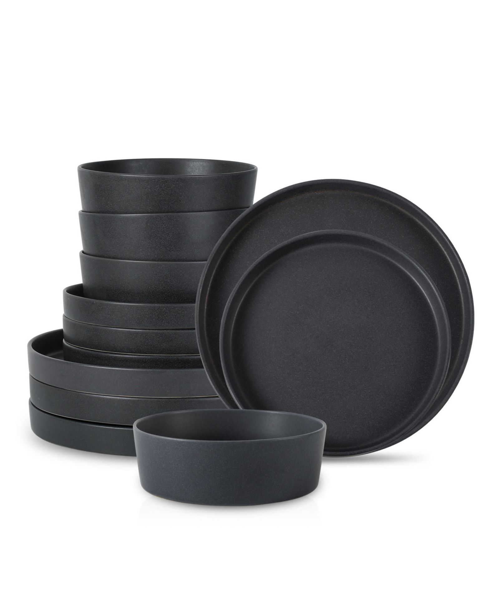 Stone by Mercer Project MODAN 12 Pc. Dinnerware Set, Service for 4