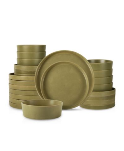 Stone by Mercer Project MODAN 24 Pc. Dinnerware Set, Service for 8