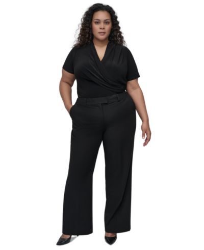 Брюки DKNY Plus Size Wide-Leg
