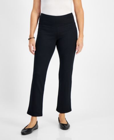 Style & Co Plus Брюки из трикотажа Ponte Straight-Leg
