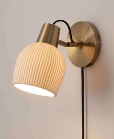 Настенный светильник NOVA of California Petaluma 8" Bone Porcelain Switch Wall Sconce