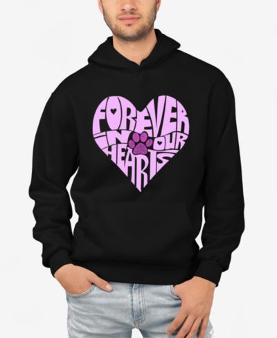 Мужское худи LA Pop Art Forever In Our Hearts с принтом-артом