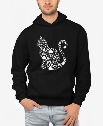 LA Pop Art Cat Claws Мужская толстовка с капюшоном с принтом