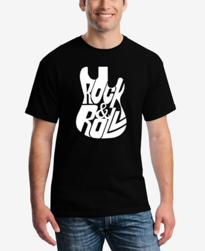 LA Pop Art футболка с принтом Rock And Roll Guitar, Мужская