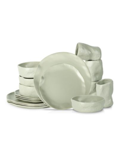 Stone by Mercer Project ATIK 16 Pc. Dinnerware Set, Service for 4