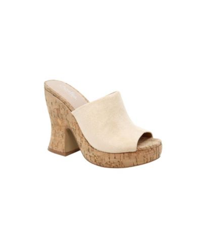 Charles by Charles David Womens Ditzy High Heel Cork Sandal