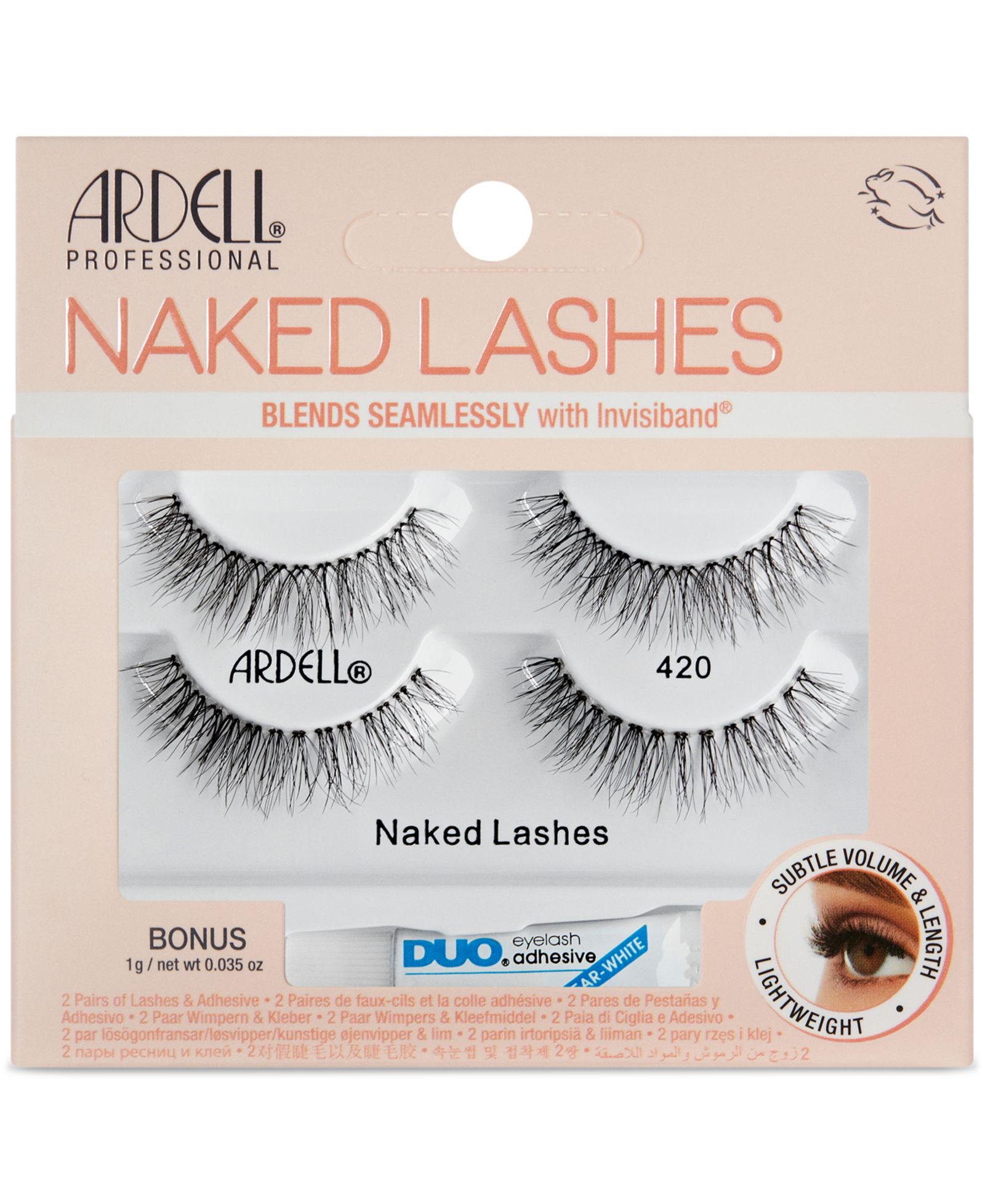 Ресницы Ardell Naked Lashes #420, 2 пары