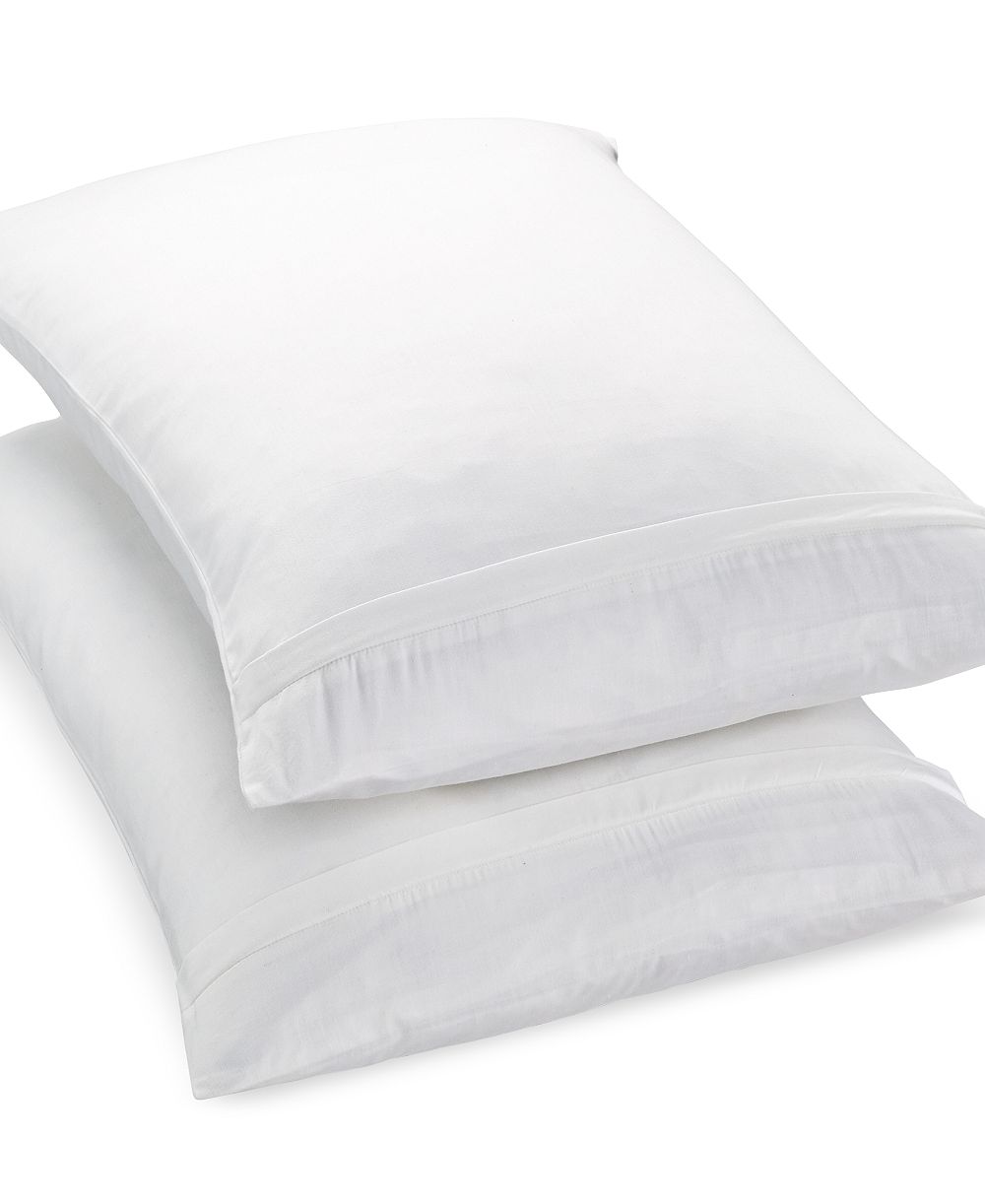 Charter Club 250 Thread Count 100% Cotton 2-Pack Pillow Protectors, Standard/Queen, Exclusively at Macy’s