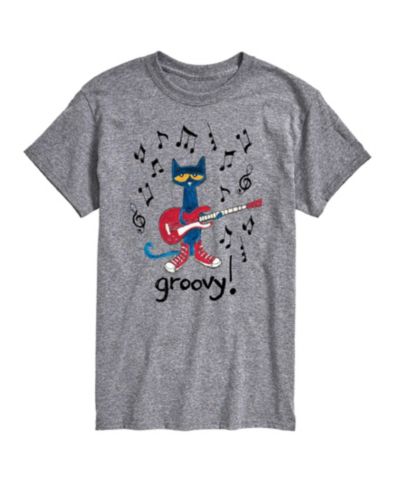 Мужская футболка Hybrid Apparel Pete the Cat Groovy Short Sleeve Tee