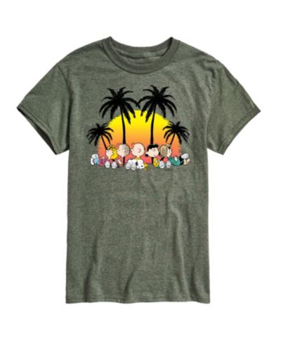 Мужская футболка Hybrid Apparel Peanuts Summer с коротким рукавом