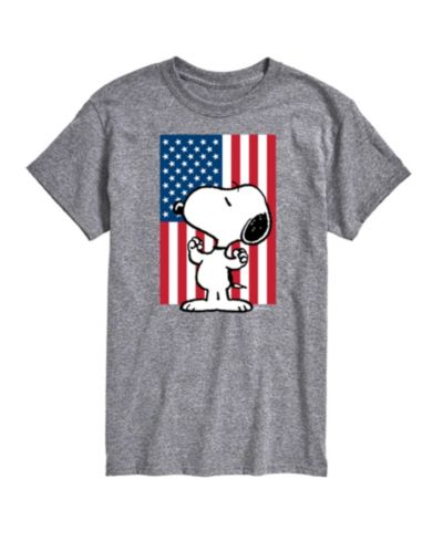 Мужская футболка Hybrid Apparel Peanuts Flag с коротким рукавом