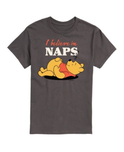 Hybrid Apparel Men's Winnie the Pooh Naps Short Sleeve T-Shirt