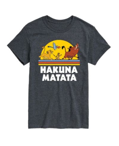 Hybrid Apparel The Lion King Мужская футболка с коротким рукавом