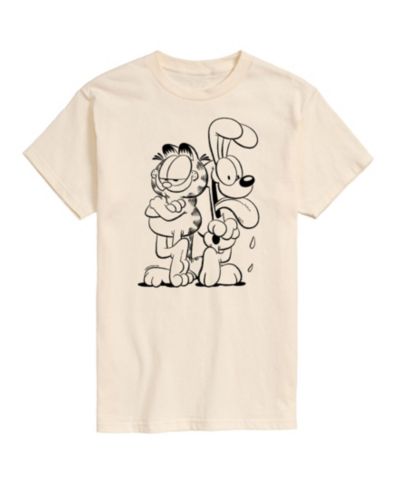 Мужская футболка Hybrid Apparel Garfield and Odie Short Sleeve Tee
