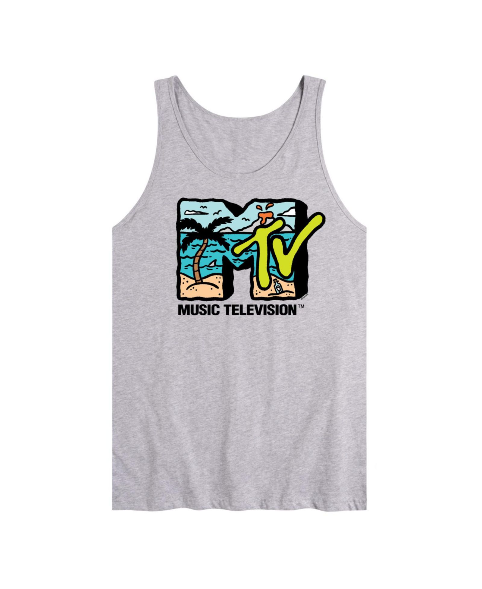 Мужская джерси-майка Hybrid Apparel MTV Logo