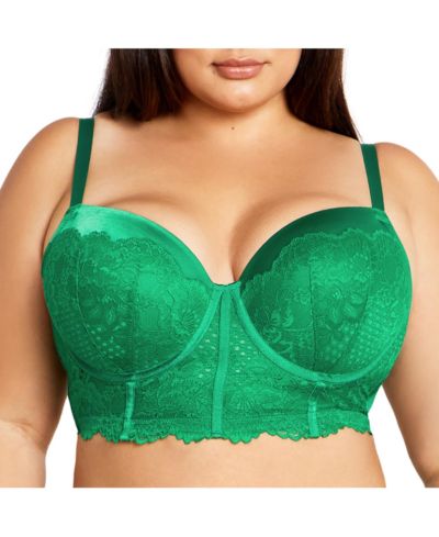 CITY CHIC Women's Allure Demi Longline Bra
