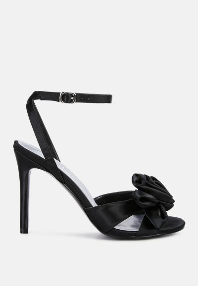 Rag and Co Женские сандалии с декором Chaumet Rose Bow