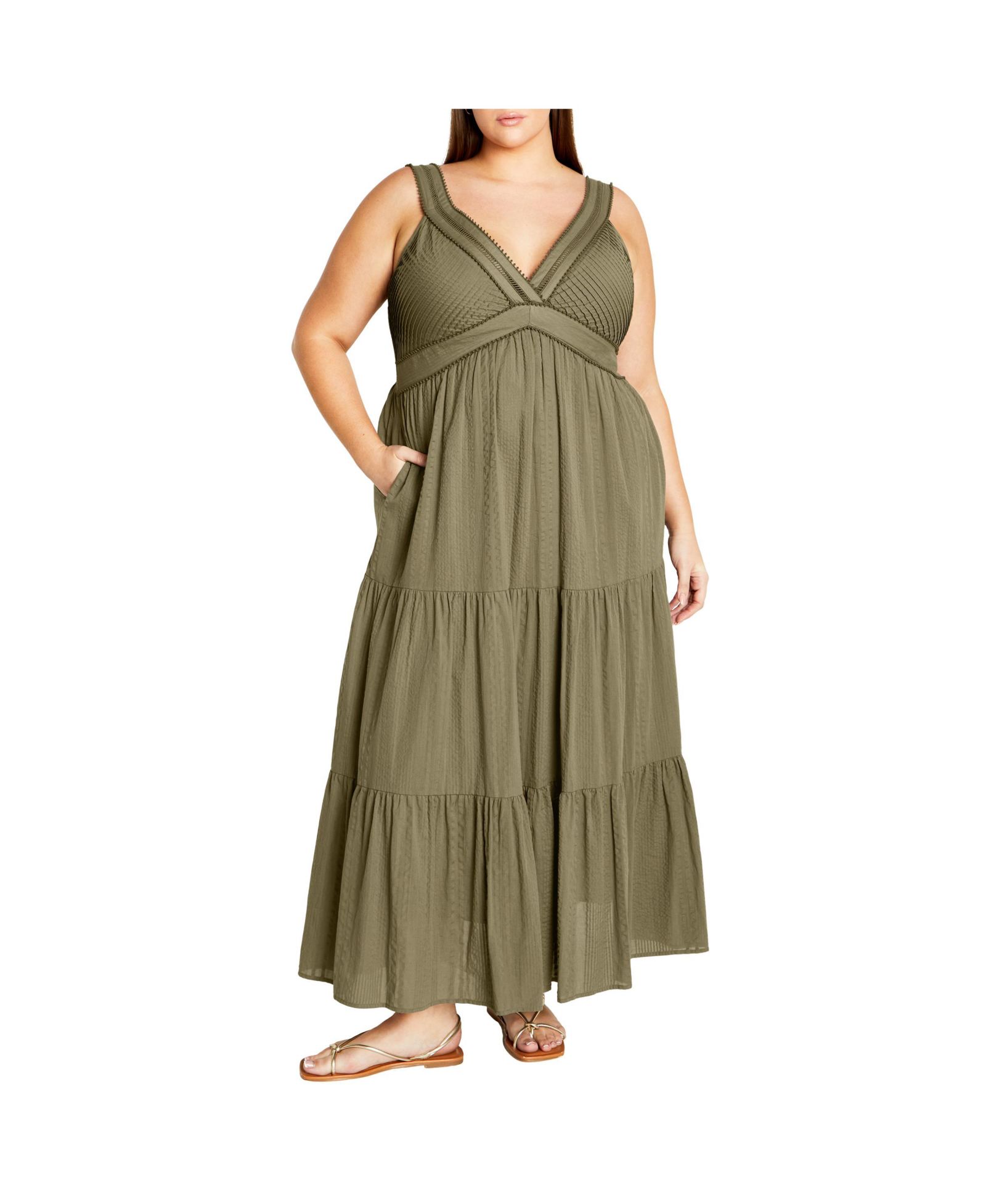 Платье Plus Size Bella от CITY CHIC