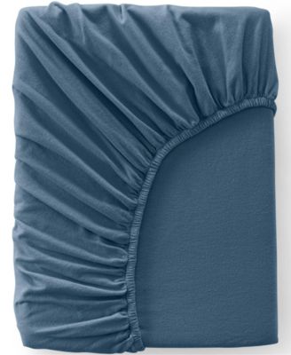 Мягкая фланелевая простыня на резинке Lands' End Comfy Super Soft Cotton