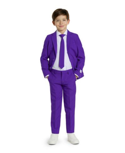 Костюм OppoSuits для малышей и маленьких мальчиков, фиолетовый принц, 3 шт.