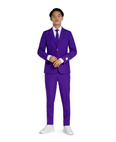 Костюм OppoSuits для мальчика, фиолетовый принц, 3 предмета
