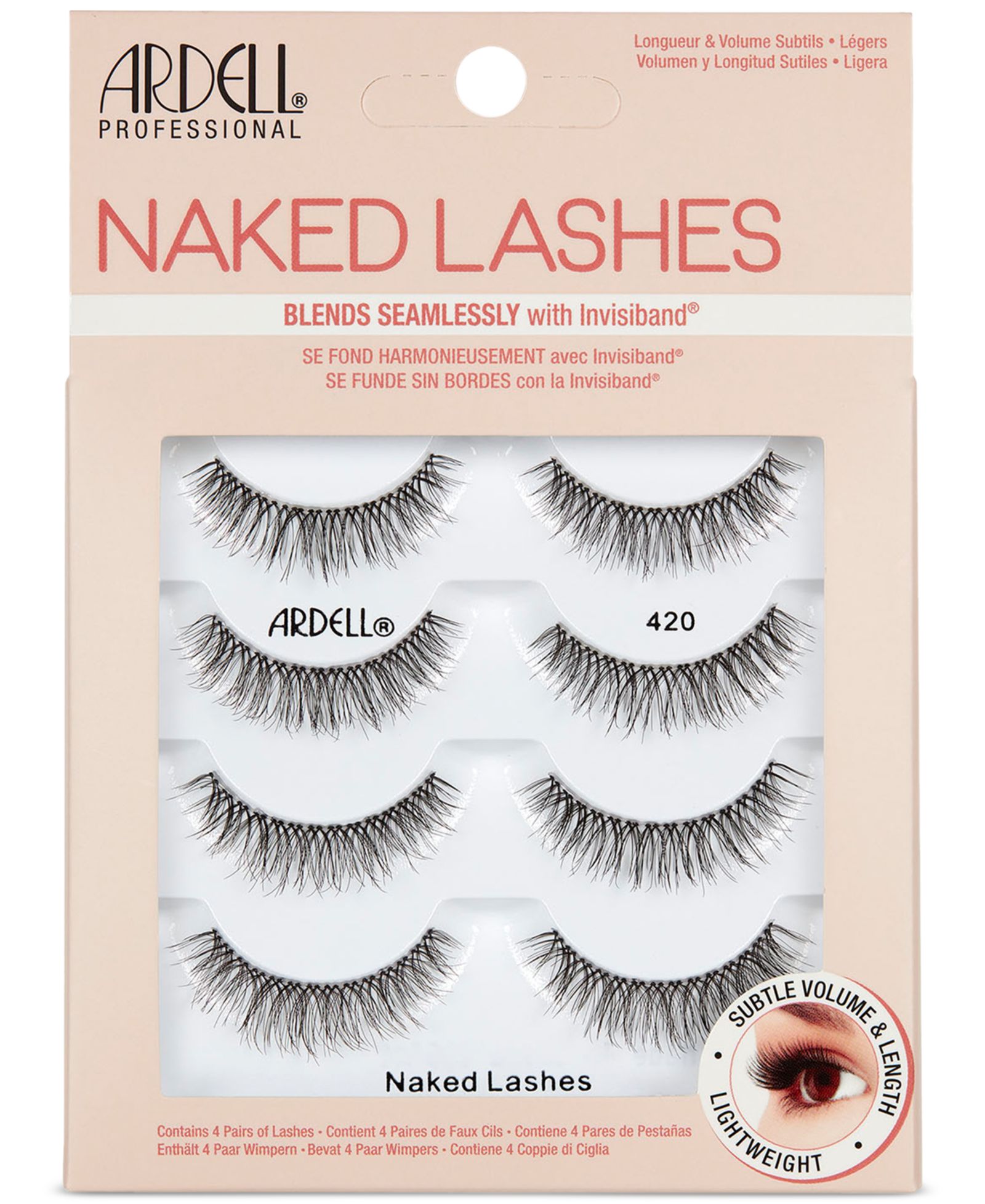 Ardell Naked Lashes #420 - 4 Pairs