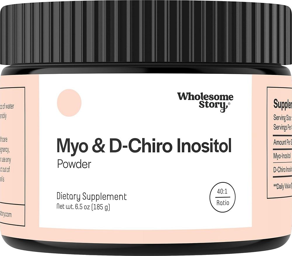 Порошок инозитола - Myo-Inositol & D-Chiro Inositol 40:1 Ratio - Гормональный баланс и поддержка яичников - Витамин B8 - на 90 дней
