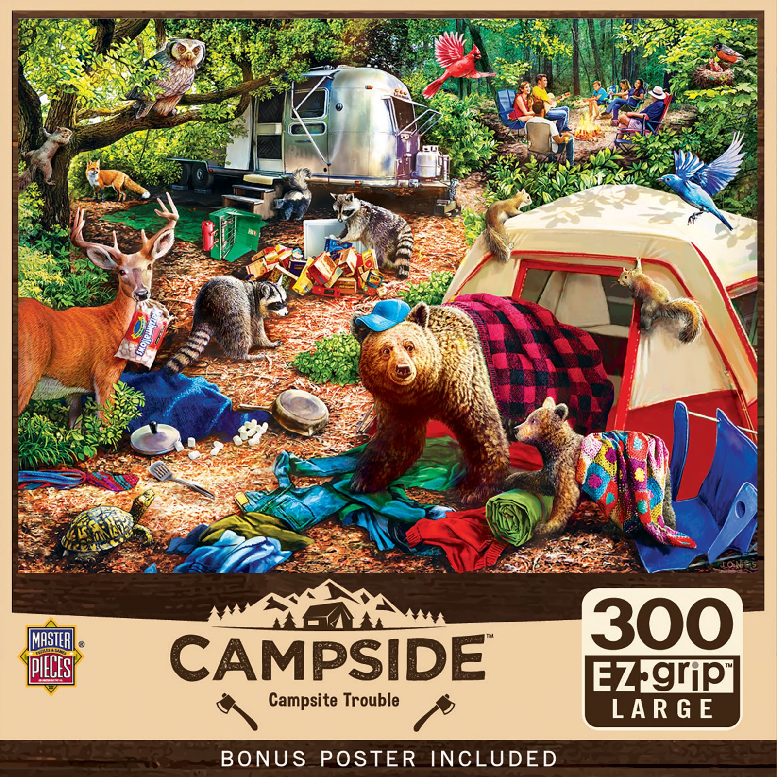 MasterPieces пазл MasterPieces Campside 300 деталей