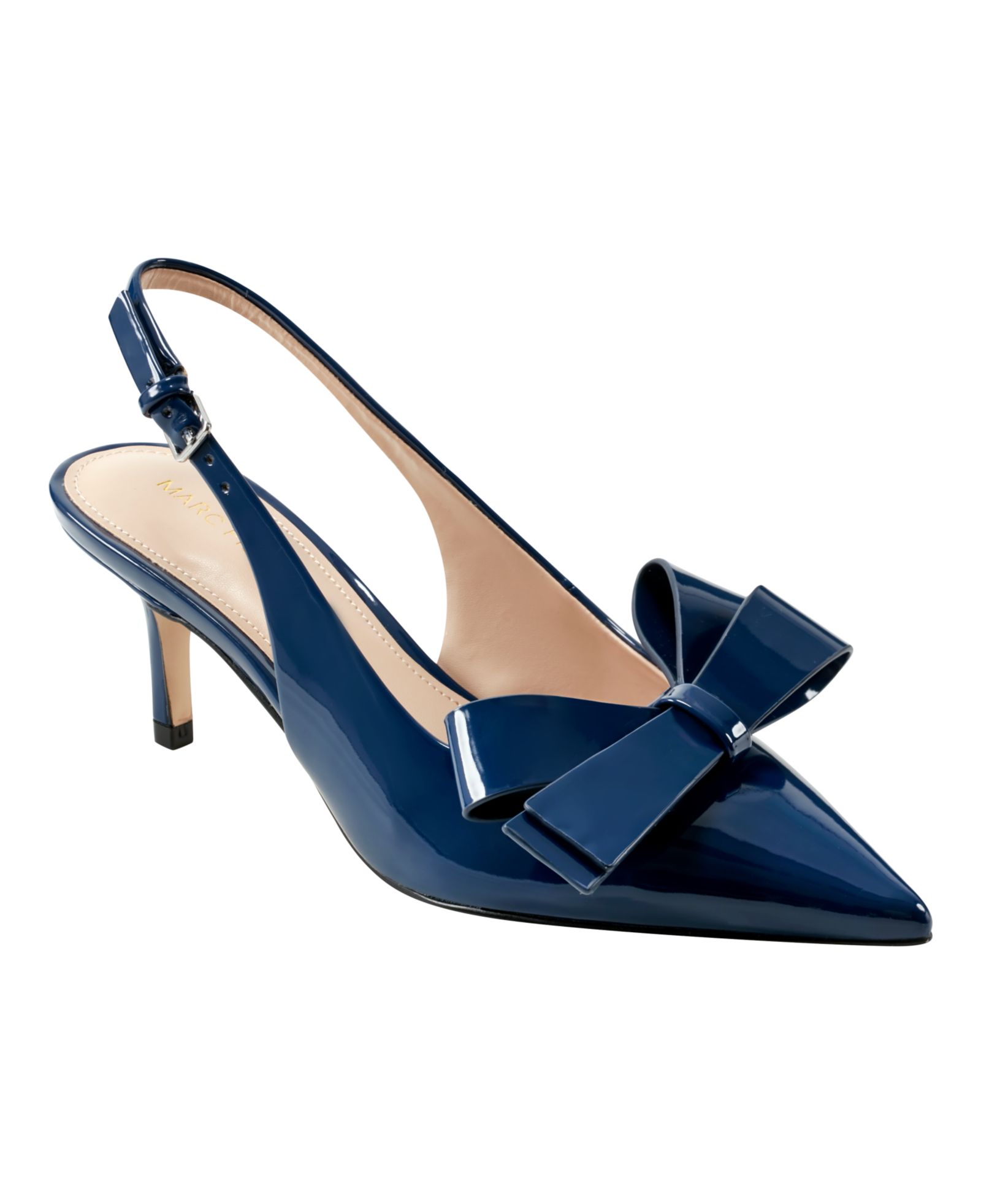Marc Fisher Women's Allon Bow Slingback Pumps