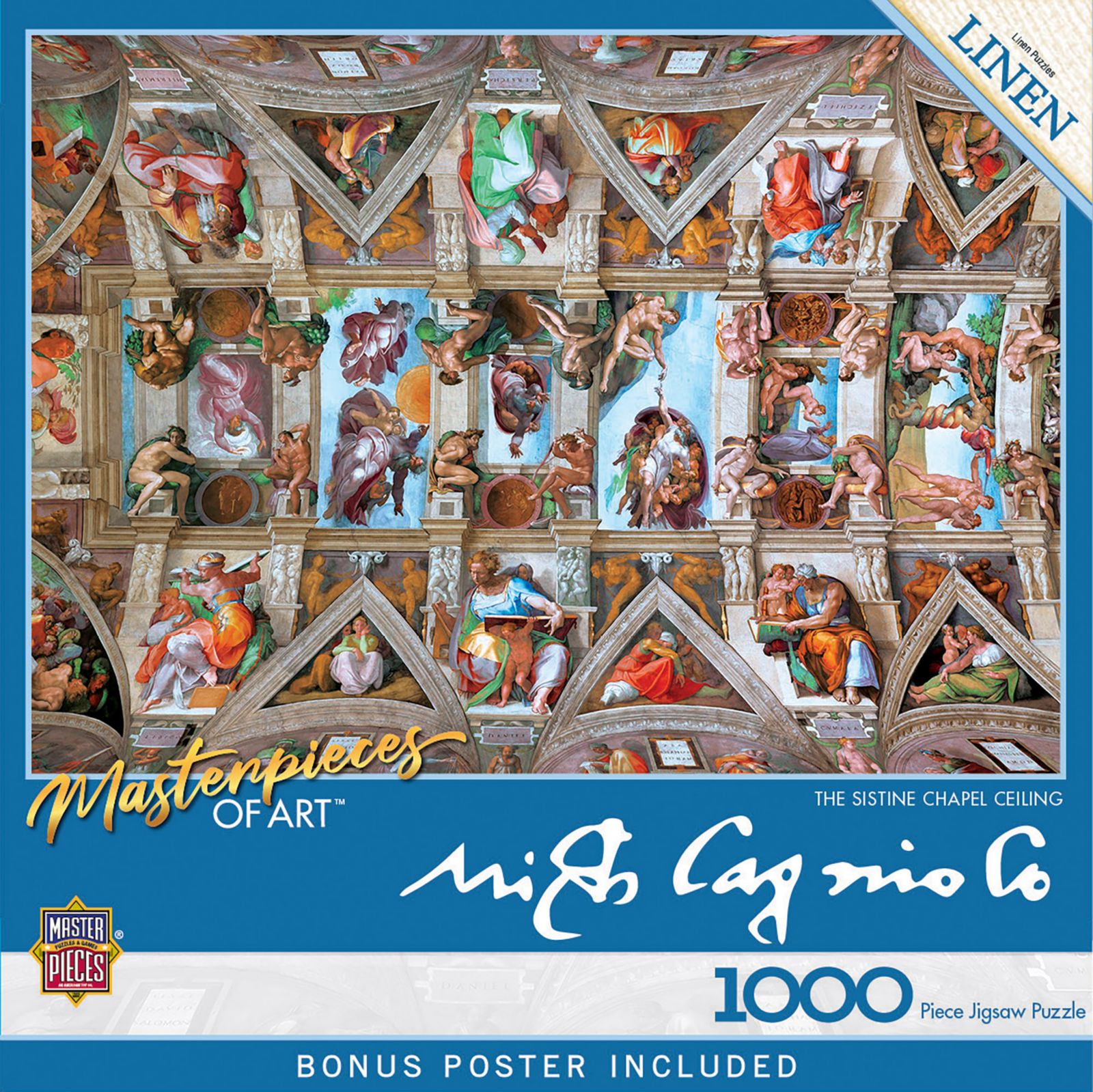Пазл MasterPieces 1000 Piece Jigsaw Puzzle - Sistine Chapel - 19.25"x26.75"