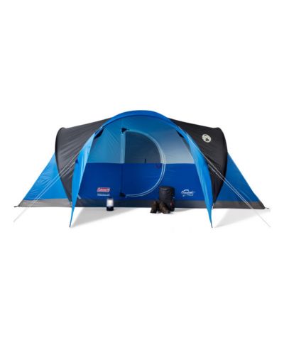 Coleman Montana Cabin Camping Tent с распашной дверью, Blue, 8-Person
