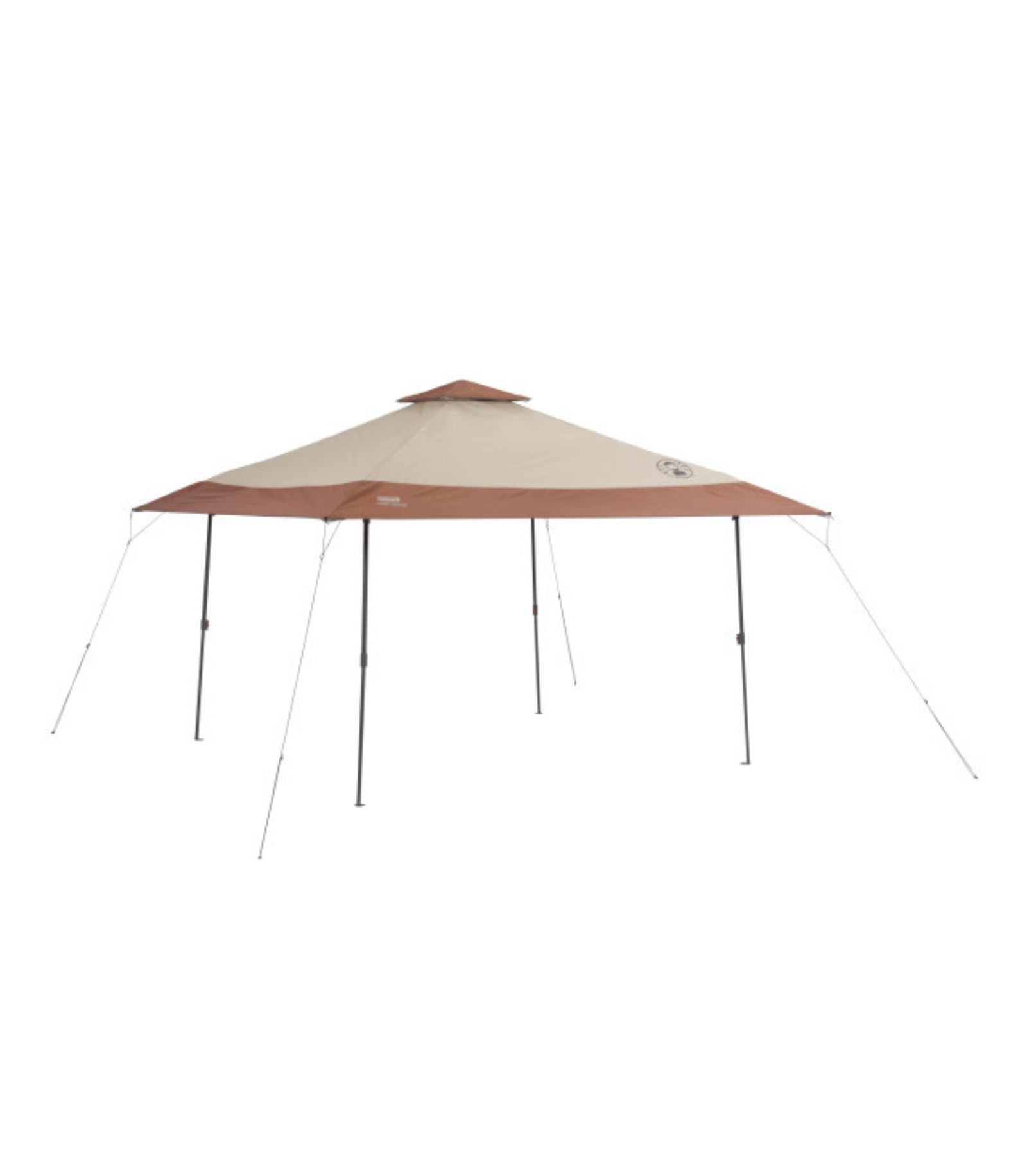 Coleman 13 x 13 Canopy Sun Shelter with Instant Setup, Khaki