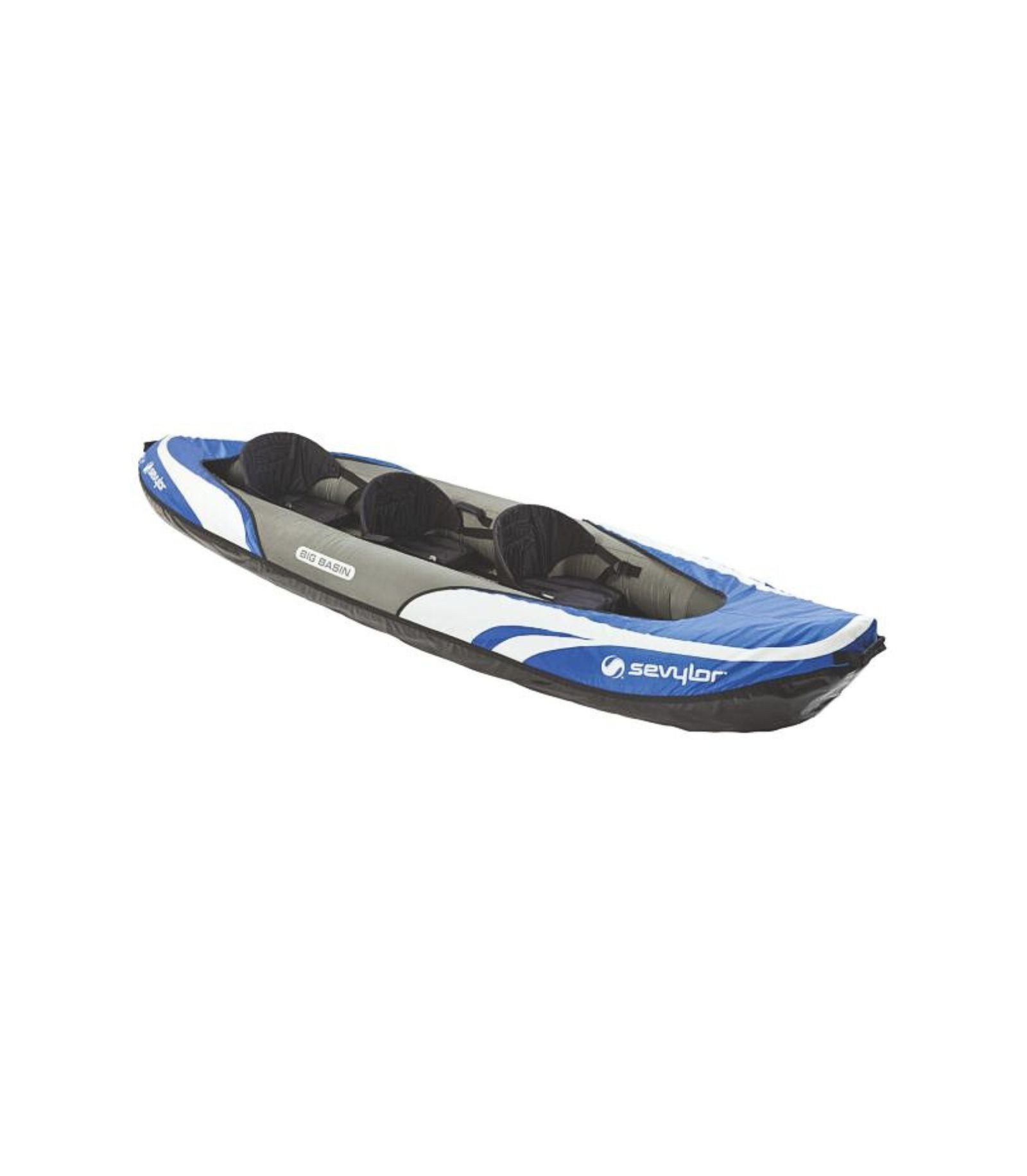 Sevylor Big Basic 3-Person Inflatable Kayak, Blue