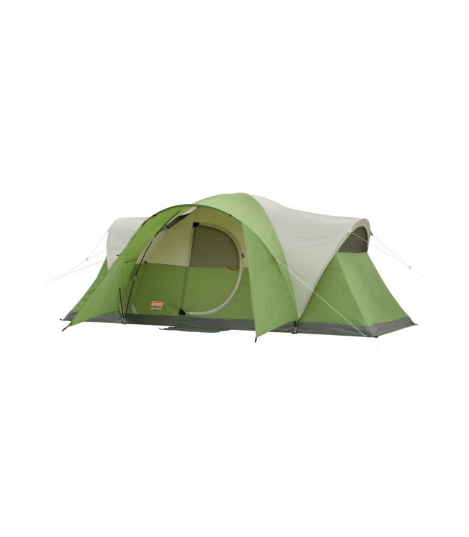 Coleman Montana Cabin Camping Tent с распашной дверью, Green, 8-Person